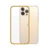 PanzerGlass ClearCase iPhone 13 Pro Max 6.7 Antibacterial Military grade Tangerine 0343
